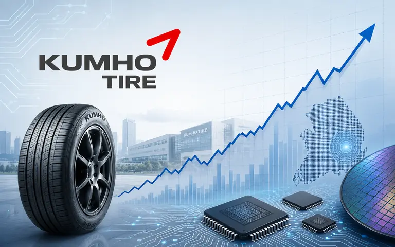 Акции Kumho Tire взлетели до небес... В чем причина?
