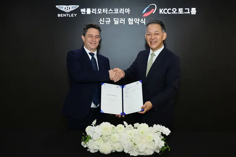 KCC오토그룹, выходит на бизнес официального дилера Bentley