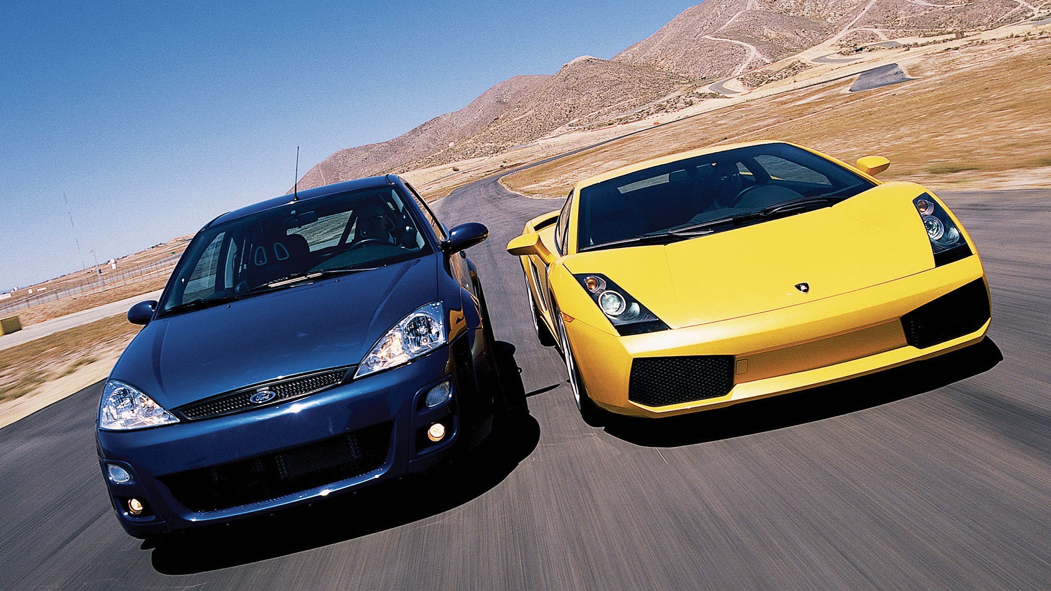 Lamborghini Gallardo 2004 года уступила Ford Focus с V-8 самым что ни на есть MotorTrend-овским образом