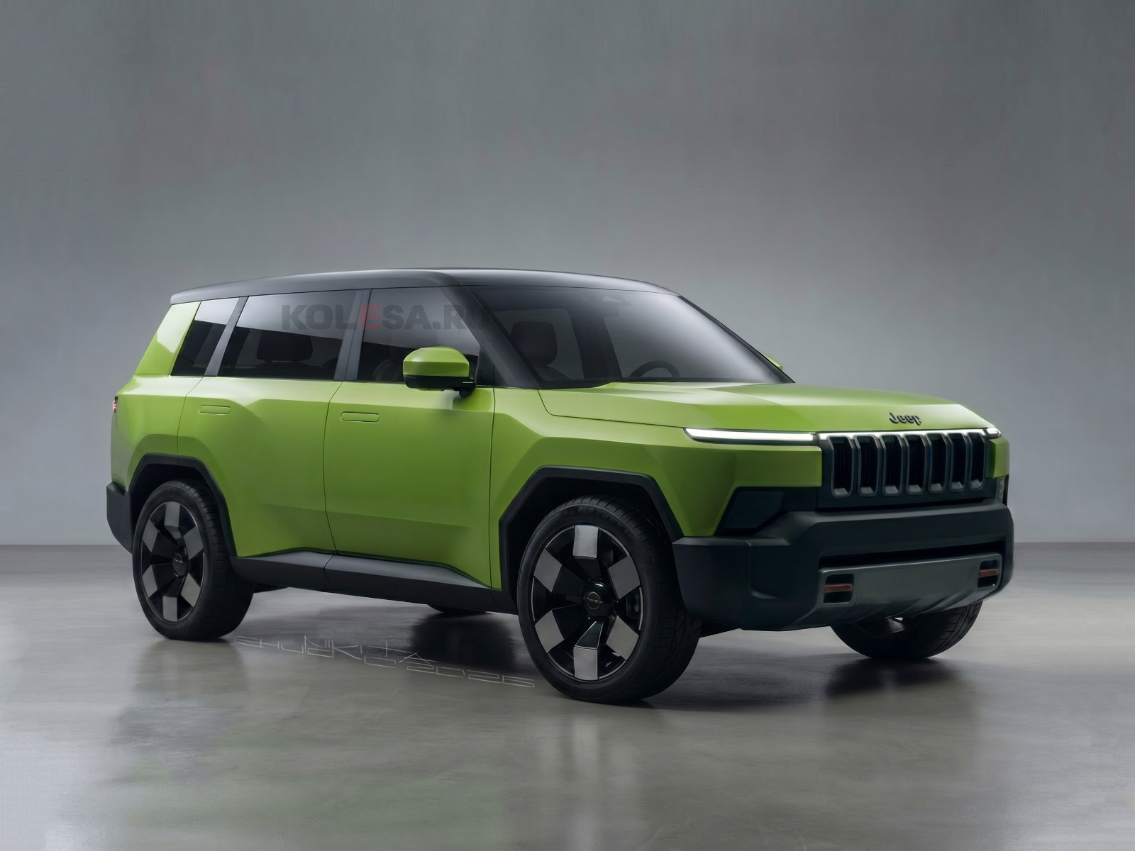 Новый флагманский внедорожник Jeep 2030