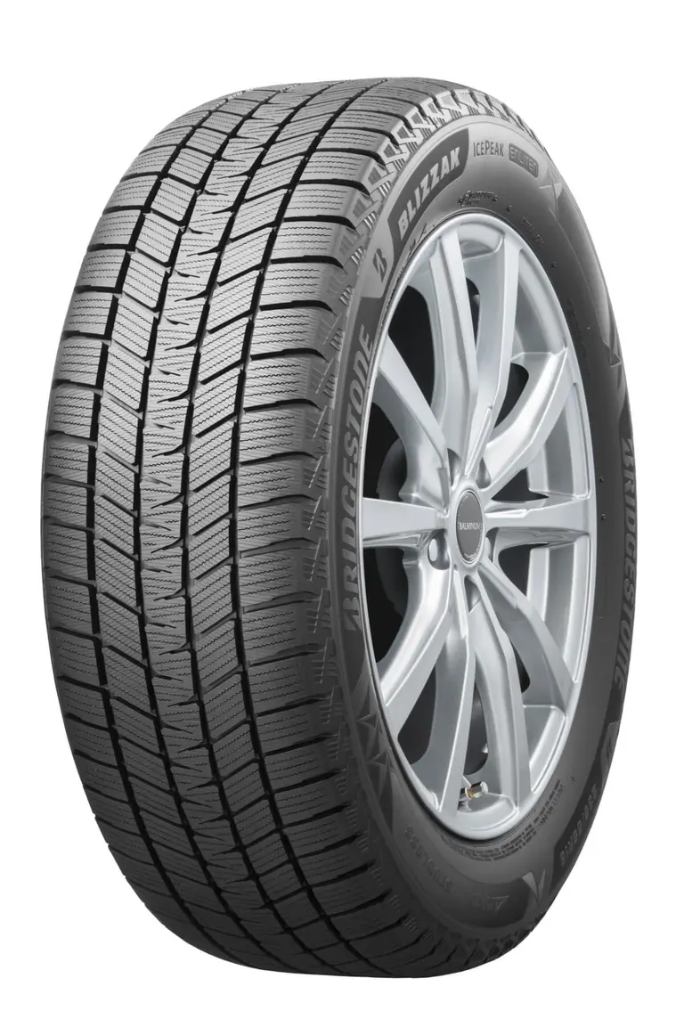 Bridgestone выпускает 'Blizzak Icepeak' с сокращением тормозного пути на льду на 11% с 1 сентября