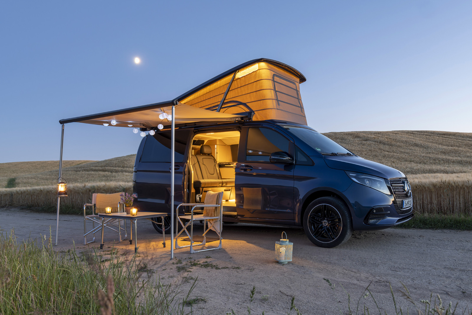 Mercedes-Benz готовит к скорому старту продаж обновлённый кемпер Marco Polo