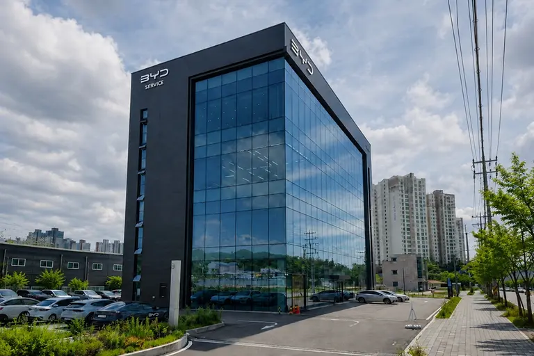 BYD открывает первый сервисный центр в регионе Чхунбук - «Чхонджу сервисный центр»