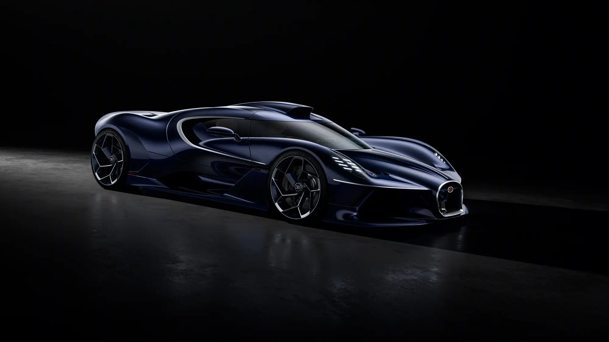 Этот уникальный Bugatti Destrier напоминает о более чистых гиперкарах прошлых лет