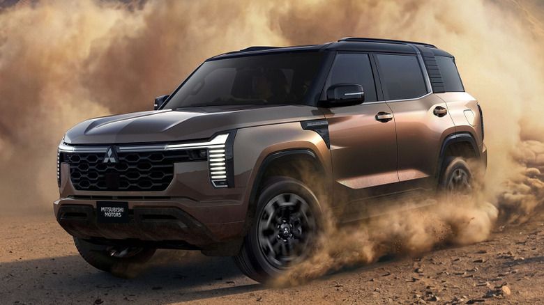 Культовый Mitsubishi Pajero/Montero возвращается с угловатым дизайном, мощным дизельным двигателем и подключаемым полным приводом