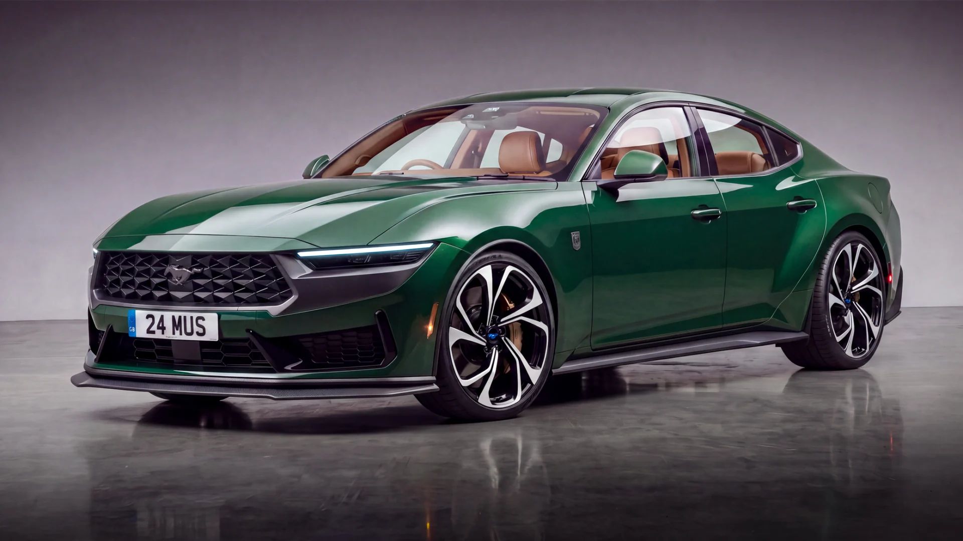 Этот загадочный Ford Mustang «Mach 4» может стать первым в истории седаном Mustang